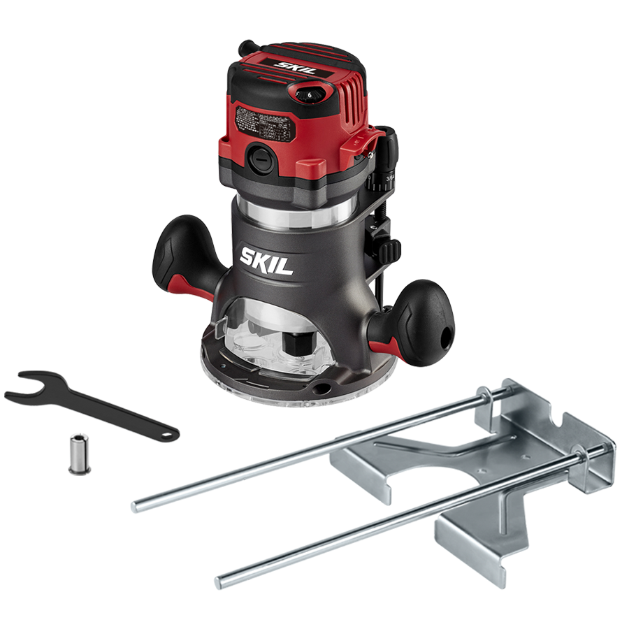 14 Amp Plunge and Fixed Base Corded Router