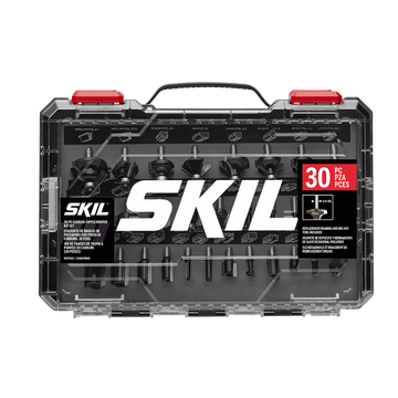 30 Pc. Carbide-Tipped Router Bit Set