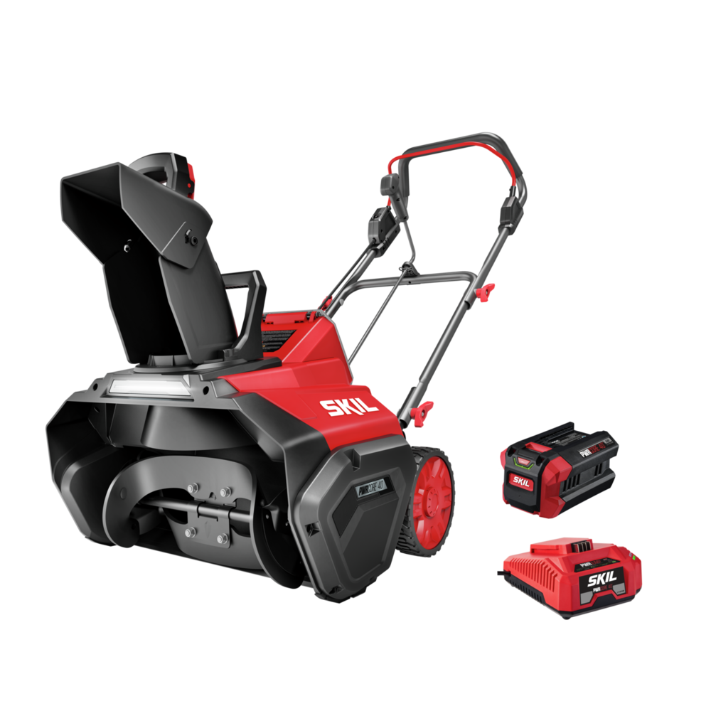 SKIL manufacturer kit photograph showing the SB2001C-10 machine, 6Ah BY8723C-00 battery and SC5364-00 charger.