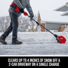 40V Brushless 12 In. Power Head Snow Shovel Kit