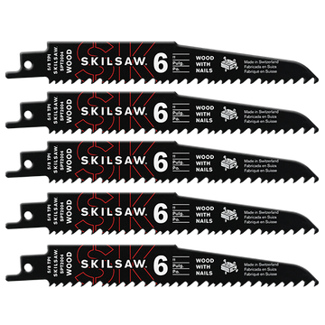 6 IN. Wood With Nails Reciprocating Saw Blade