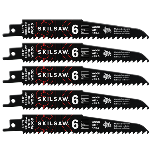 6 IN. Wood With Nails Reciprocating Saw Blade