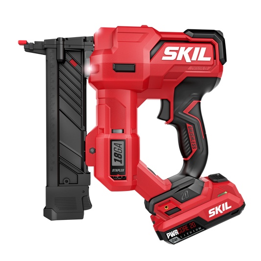 20V Brushless 18Ga 1/4 In. Narrow Crown Stapler Kit