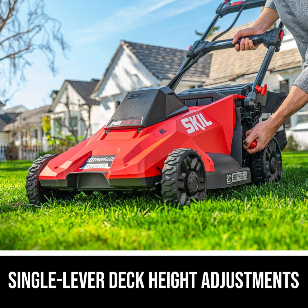 PWR CORE 40™ Brushless 40V 20 In. Self-Propelled Mower Kit | SKIL ...