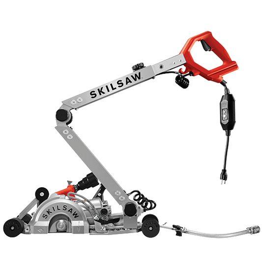 7 IN. Walk Behind Worm Drive Skilsaw for Concrete