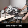 12 IN. Worm Drive Dual Bevel Sliding Miter Saw