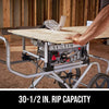 10 IN. Heavy Duty Worm Drive Table Saw With Stand