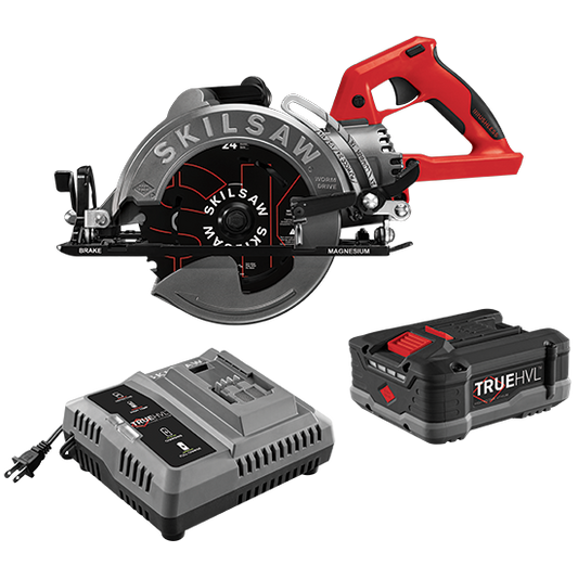 7-1/4 IN. TRUEHVL™ CORDLESS WORM DRIVE SKILSAW