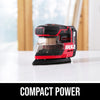12V Brushless Compact Detail Sander