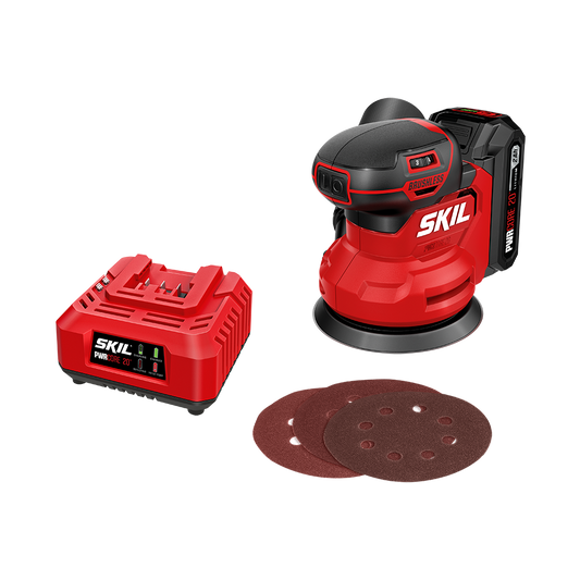 20V Brushless Random Orbital Sander Kit