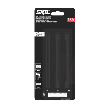 18 Pc. Scroll Saw Blade Set