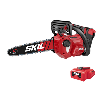 40V 12 In. Top Handle Chain Saw Kit