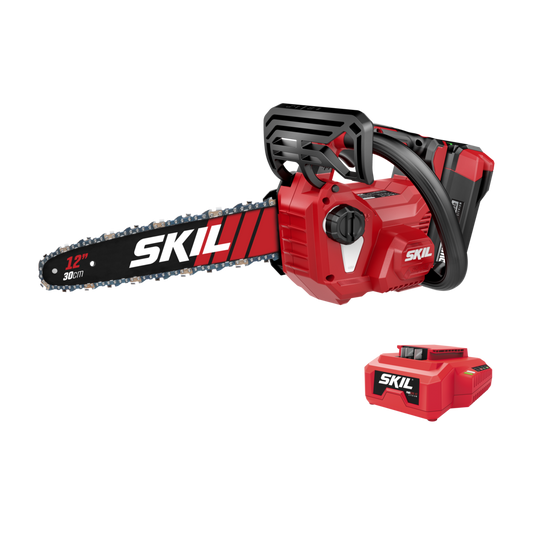 40V 12 In. Top Handle Chain Saw Kit