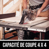 Scie à table de 15 A, 10 po
