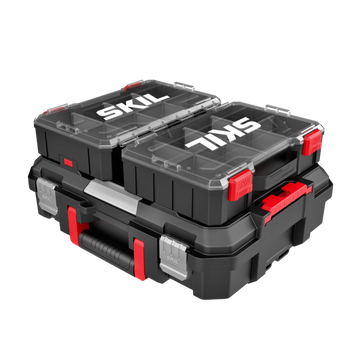 Suitcase and Organizer Box 3 Pc. Set