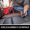 Aspirateur mince sans balais de 12 V/20 V, kit de 20 V