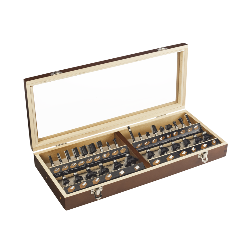 Craftsman 30 piece shop router bit set